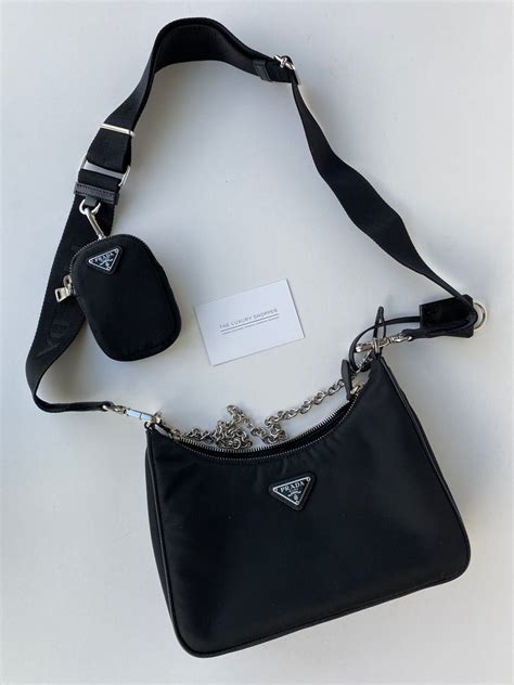 nylon black prada crossbody bag|prada nylon crossbody bag sport.